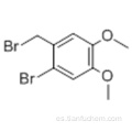 Bromuro de 2-bromo-4,5-dimetoxibencilo CAS 53207-00-4